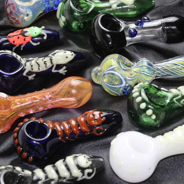 Handmade Glass Pipe- Random Pipe- Surprise Pipe- Any One In The Picture