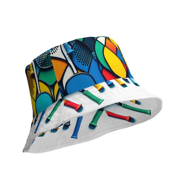 The Painted Rackets Reversible Bucket Hat.