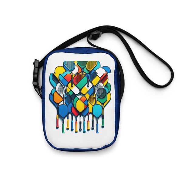 The Painted Rackets Utility Crossbody Bag.