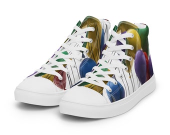 The Balloons Women’s Canvas High Tops