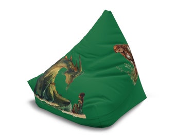 Housse de pouf poire Dragon