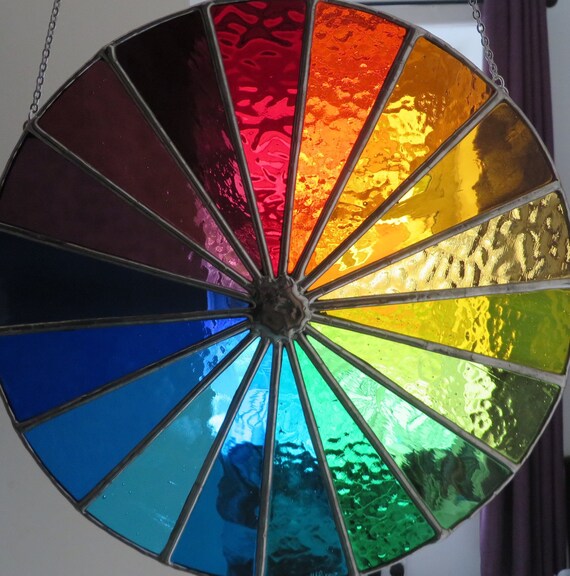 Radiance Mind Blowing Rainbow Spectrum Colour Wheel Real Etsy UK