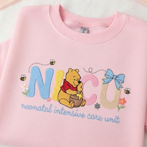 Embroidered NICU Nurse Sweatshirt, Magical Nurse Shirt, Neonatal ICU Nurse Crewneck, Nurse Gift image 3