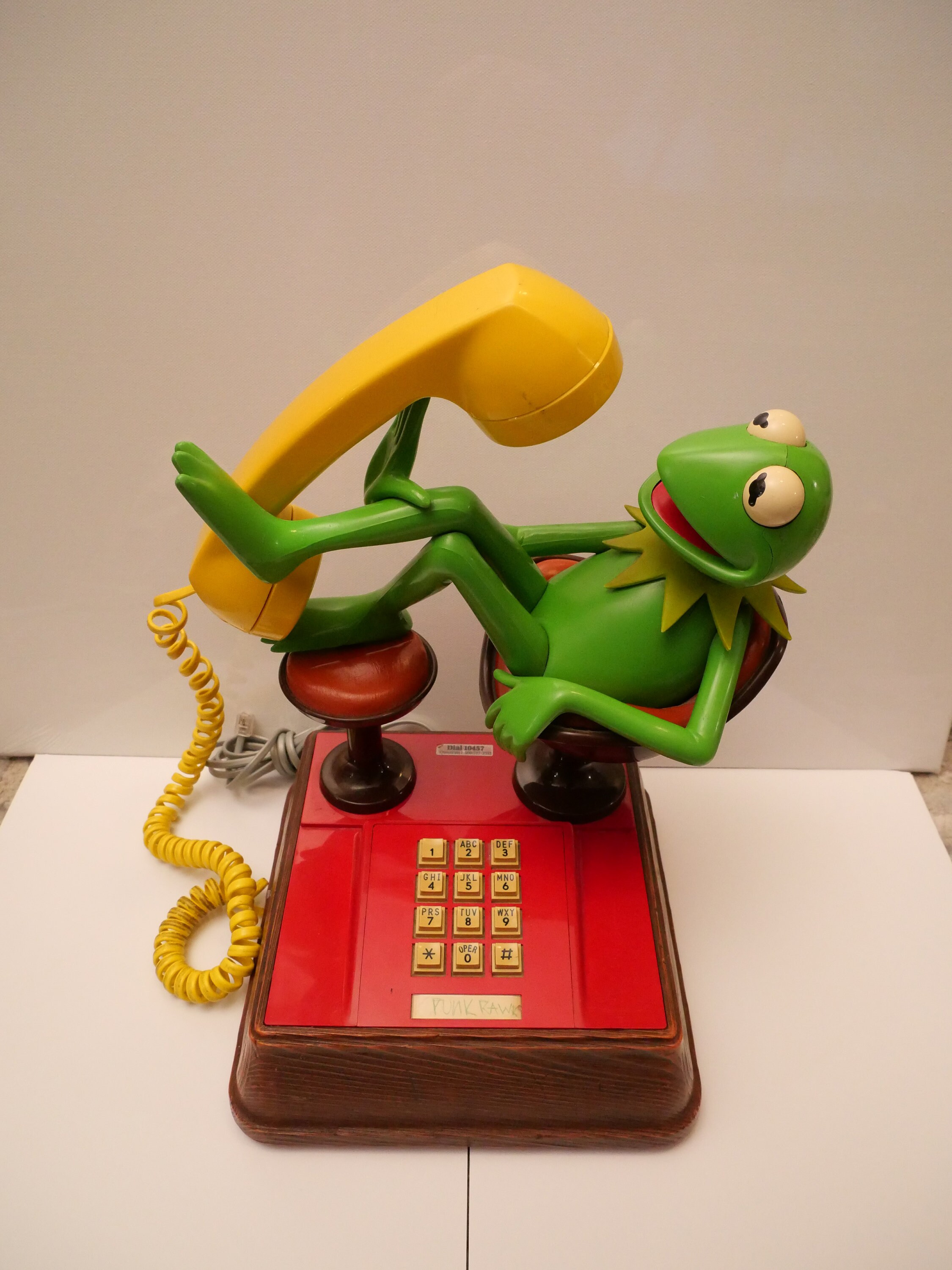 Used 1983 Kermit the Frog Phone Push Button Telephone Etsy