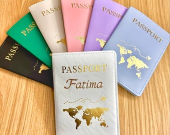 Protector de pasaporte personalizado / funda de pasaporte personalizada / funda de pasaporte