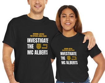 Justice Officer John OKeefe, Investigate Investigators, Investigate the Mc Alberts, Canton PD Murder Cover Up Express Delivery available