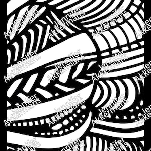 Set di stencil e maschere digitali con motivo, stencil digitale, file di taglio SVG per cricut, silhouette, stencil per stampa su gel, tecniche miste