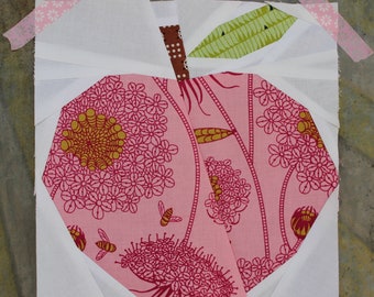 Foundation Paper Pieced Apple PDF Pattern