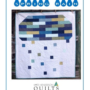 Spring Rain PDF Quilt Pattern