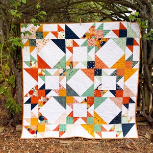 Shattered Stars PDF Quilt Pattern