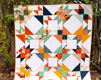 Shattered Stars PDF Quilt Pattern