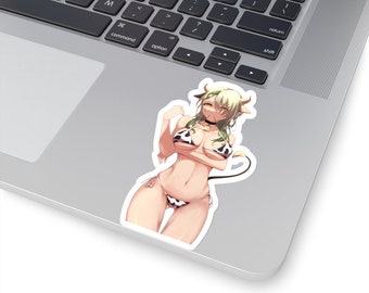 Sexy Anime Girl Sticker / Anime / Ahegao / Lewd / NSFW / Waifu / Sexy