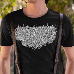 Box Wars 2082 T Shirt Unleash Cardboard Revolution Unissex Comfort Colors Collection Camiseta Exclusiva Sci-Fi Adventure Futurista Traje futuro