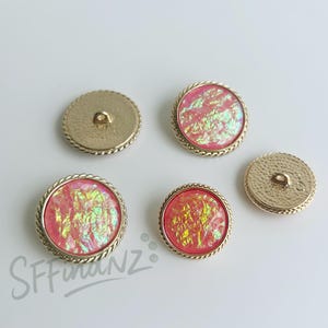 Set of 6/12  Pcs, 18-22 mm coloured buttons, suitable for sewing, clothing buttons, women&#39;s cardigans.