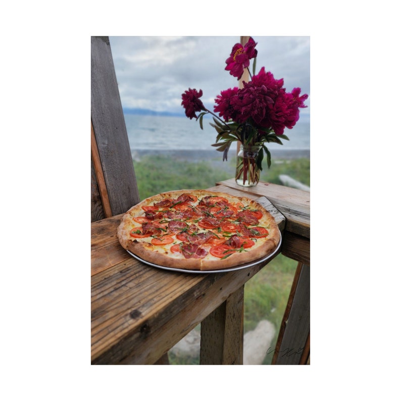 Beaches Patios and Pizzas Poster Etsy