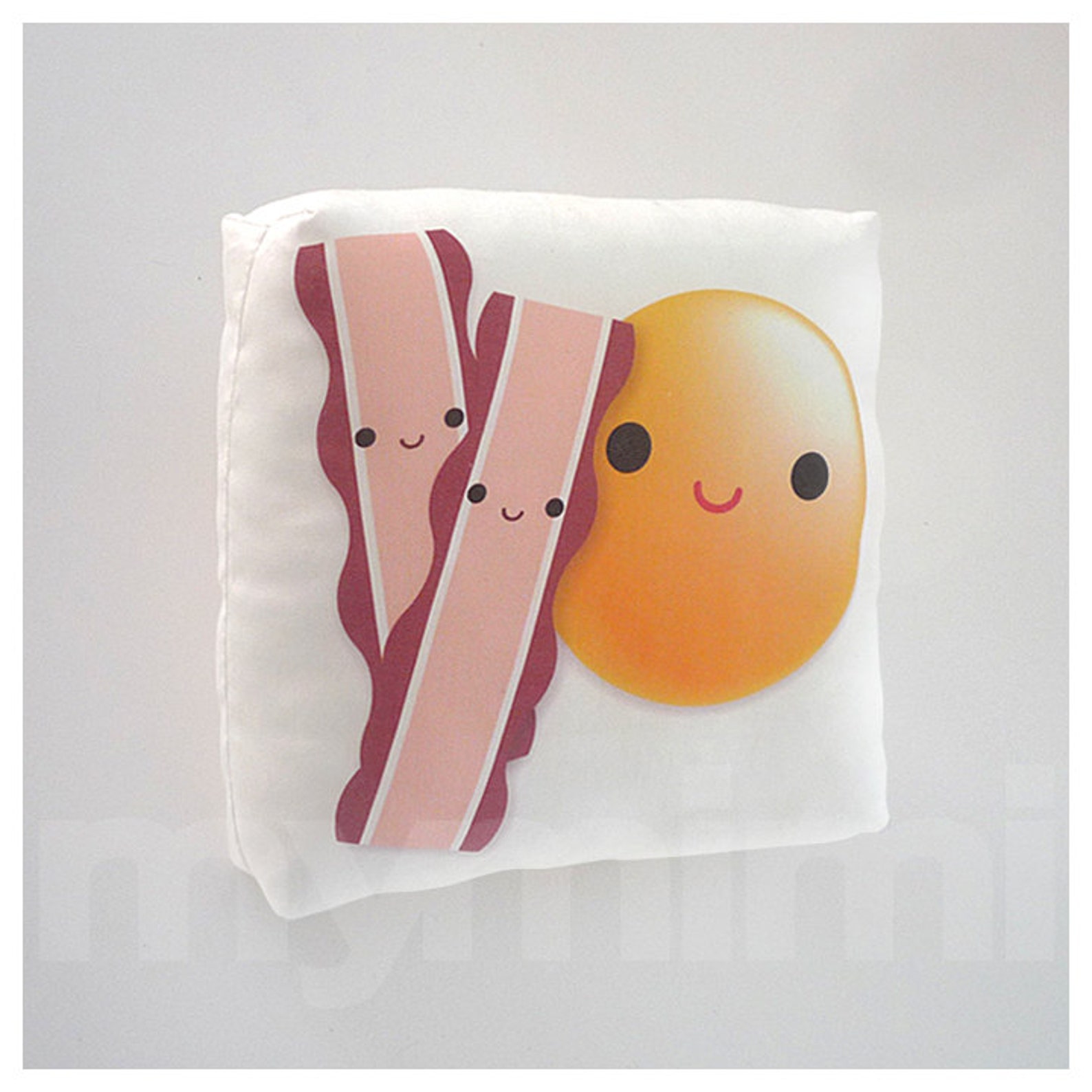 Food Pillow Egg Pillow Bacon Pillow Breakfast Food Throw - Etsy