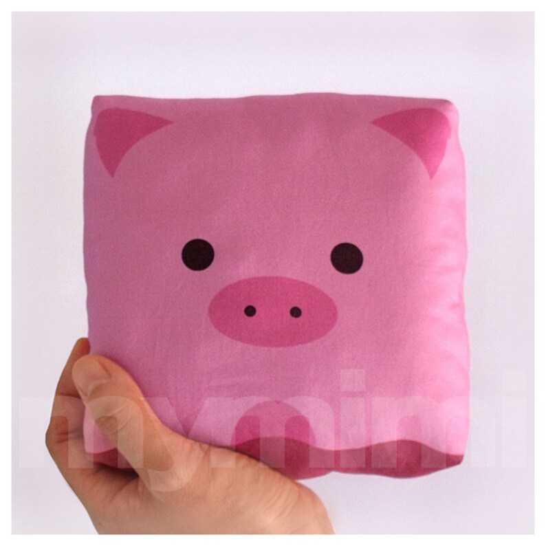 Farm Nursery Decor Stuffed Animal Pig Pillow Animal Pillow Etsy