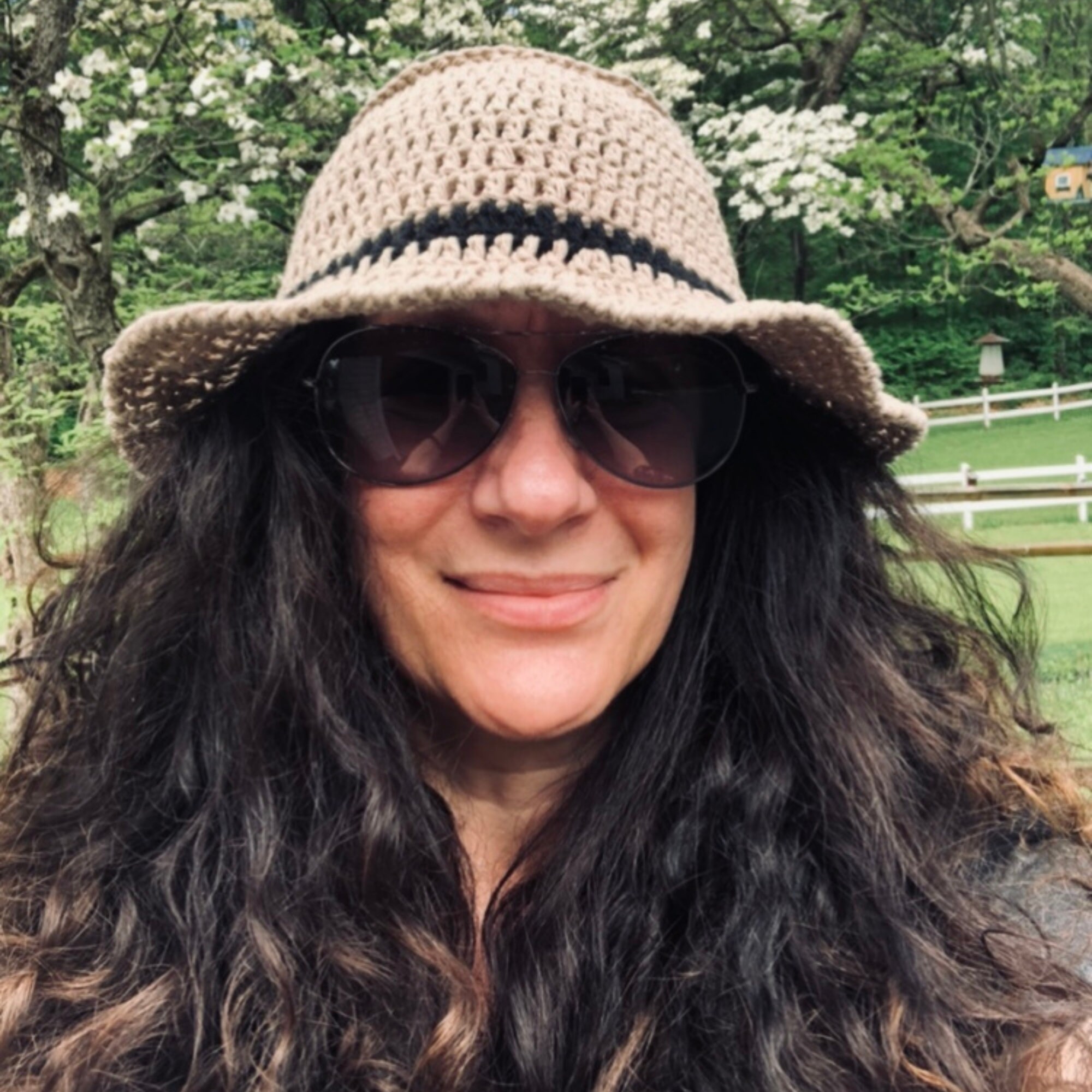 Crochet Pattern Boho Bucket Hat Coastal Grandmother Summer  display picture 1