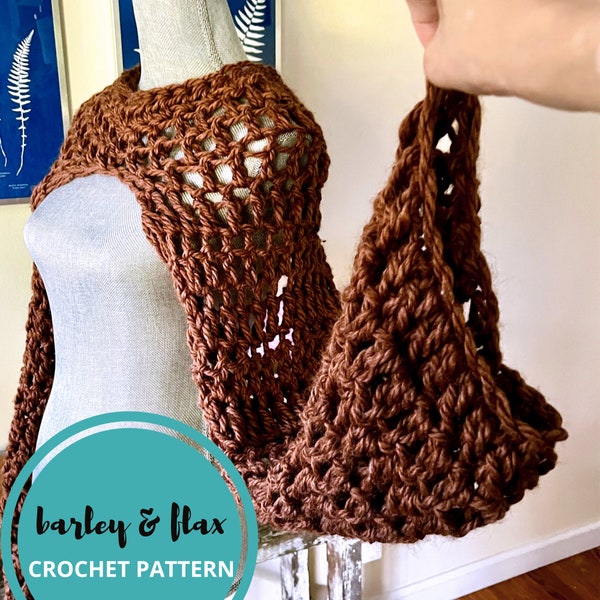 Crochet Pattern Shrug Sleeve Chunky Shrug Bulky Bolero Pattern PDF Instant Digital Download Crochet Shug Pattern Instructions