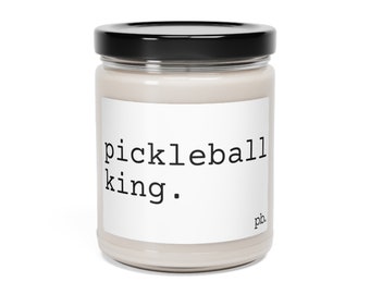 Pickleball Candle | Pickleball Gift | Pickle Ball | Candle Gift | Birthday Gift | Christmas Gift | Gift for Friend | Gift for Her | Mom Gift