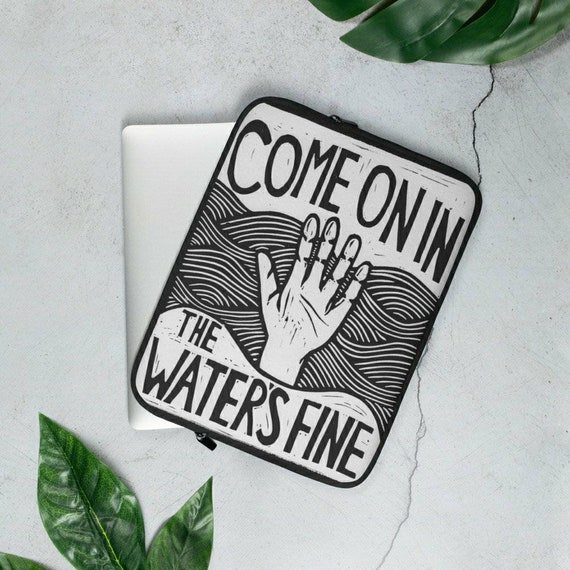 Come on In the Water's Fine Hand Carved Print Bo Burnham | Etsy