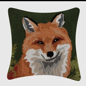 Pheasant Hound dog Hunt scene Mallard Duck Rabbit preppy Hook pillows Fox