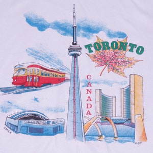 Vintage 2000 TORONTO Canada Travel Tee T shirt