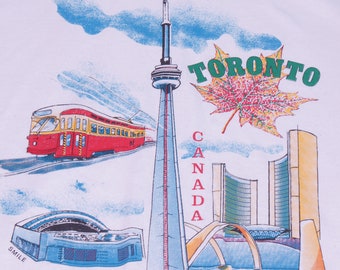 Vintage 2000 TORONTO Kanada Reise T Shirt