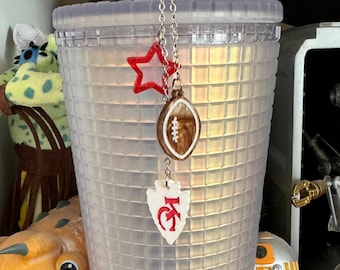 Chiefs, Kanas city, superbowl Stanley straw charms, Stanley Charm, cup charm, straw charm