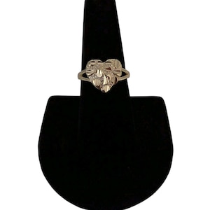 Heart Nugget Gold Ring - 18k Gold Filled- Good Quality - Trending