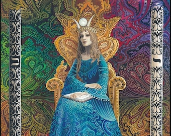 The High Priestess Tarot Art 16x20 Poster Print