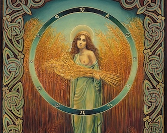 Ceres Roman Goddess of Agriculture 20x24 Poster Print