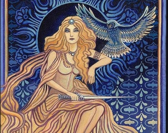 Minerva Roman Goddess of Wisdom 11x14 Poster Print