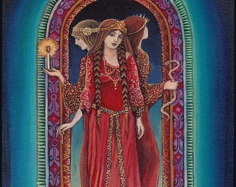 Hecate Goddess of the Crossroads 20x24 Poster Print