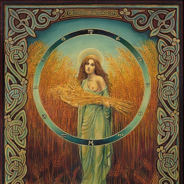 Ceres Roman Goddess of Agriculture 8x10 Poster Print