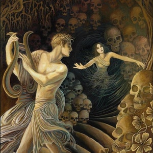 Orpheus and Eurydice Art Print: Greek Mythology, Tragic Lovers