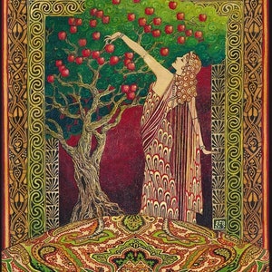 Idun Norse Goddess Pagan Mythology 11x14 Poster Print