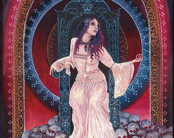 Persephone Goddess of the Underworld 8x10 Art Print