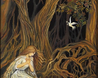 The Key Fairytale Goddess Art 20x24 Poster Print