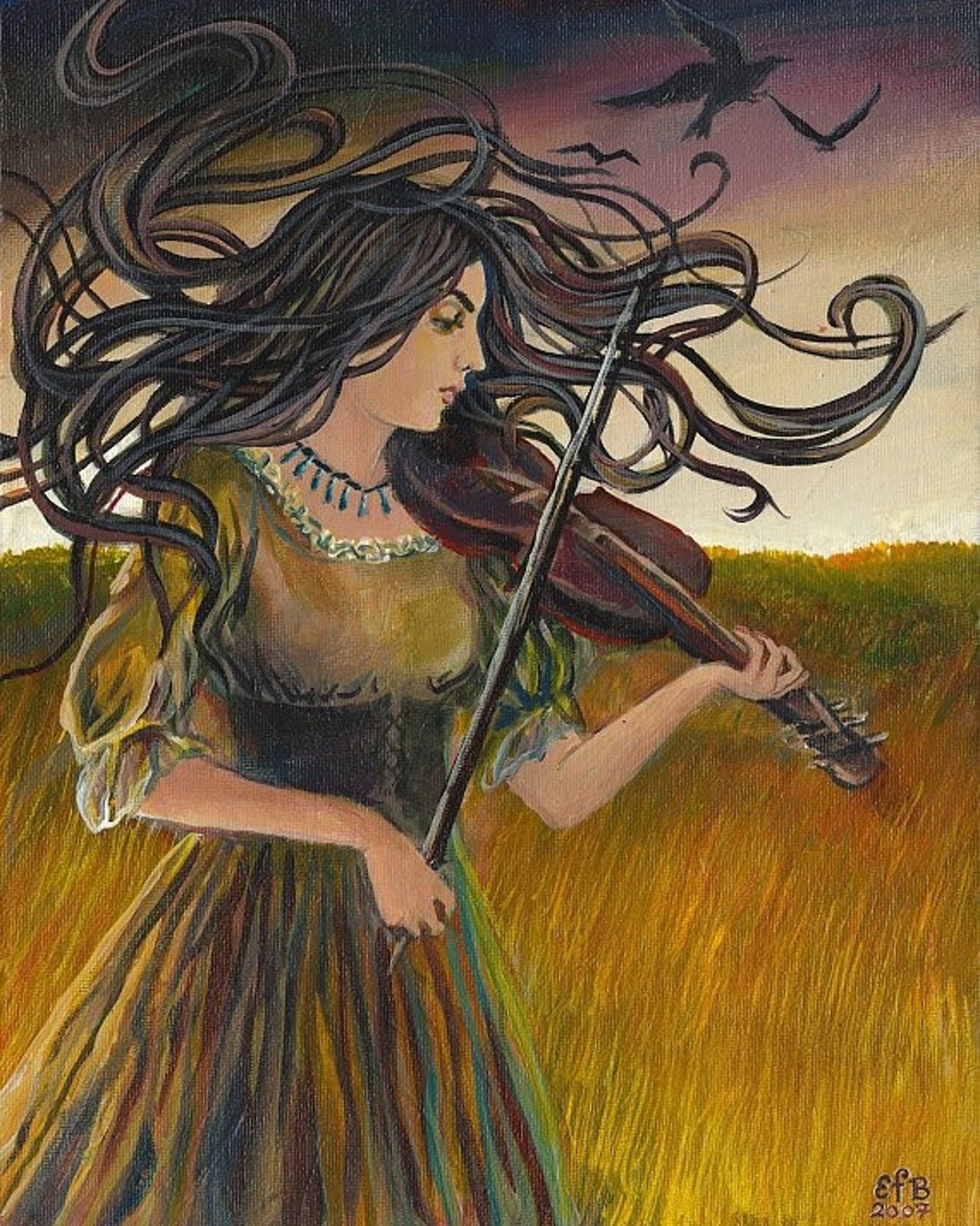 образ музыканта. композиция ведьма. скрипка фэнтези. юная ведьма. The witches группа.