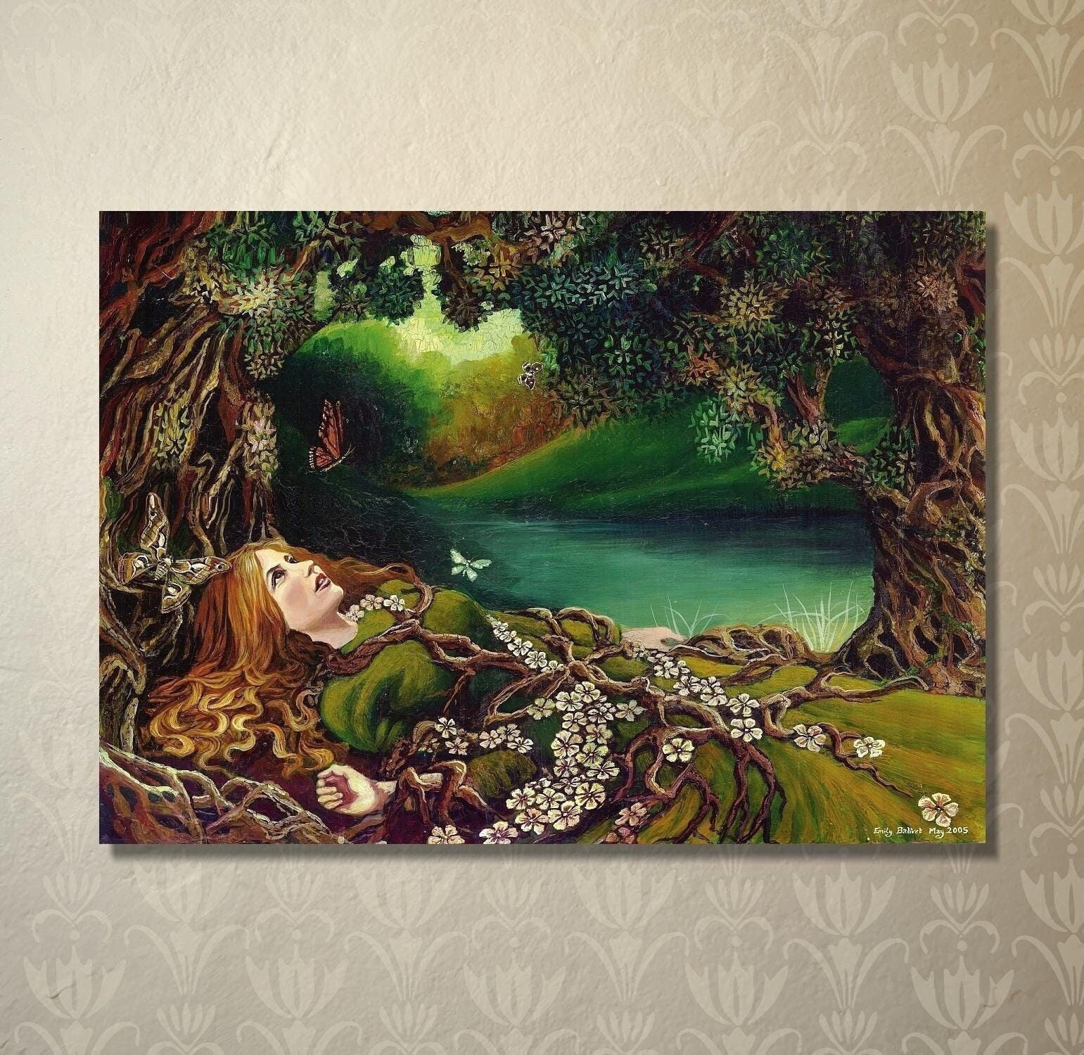 Ostara Lot De 3 Cartes De Vœux Vierges A5 Sur Le Thème De Pâques Avec Déesse Païenne Au Sabbat