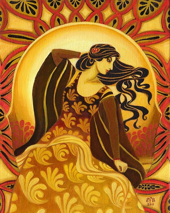 ZHUOSHI Poster sur toile représentant le soleil éternel de l