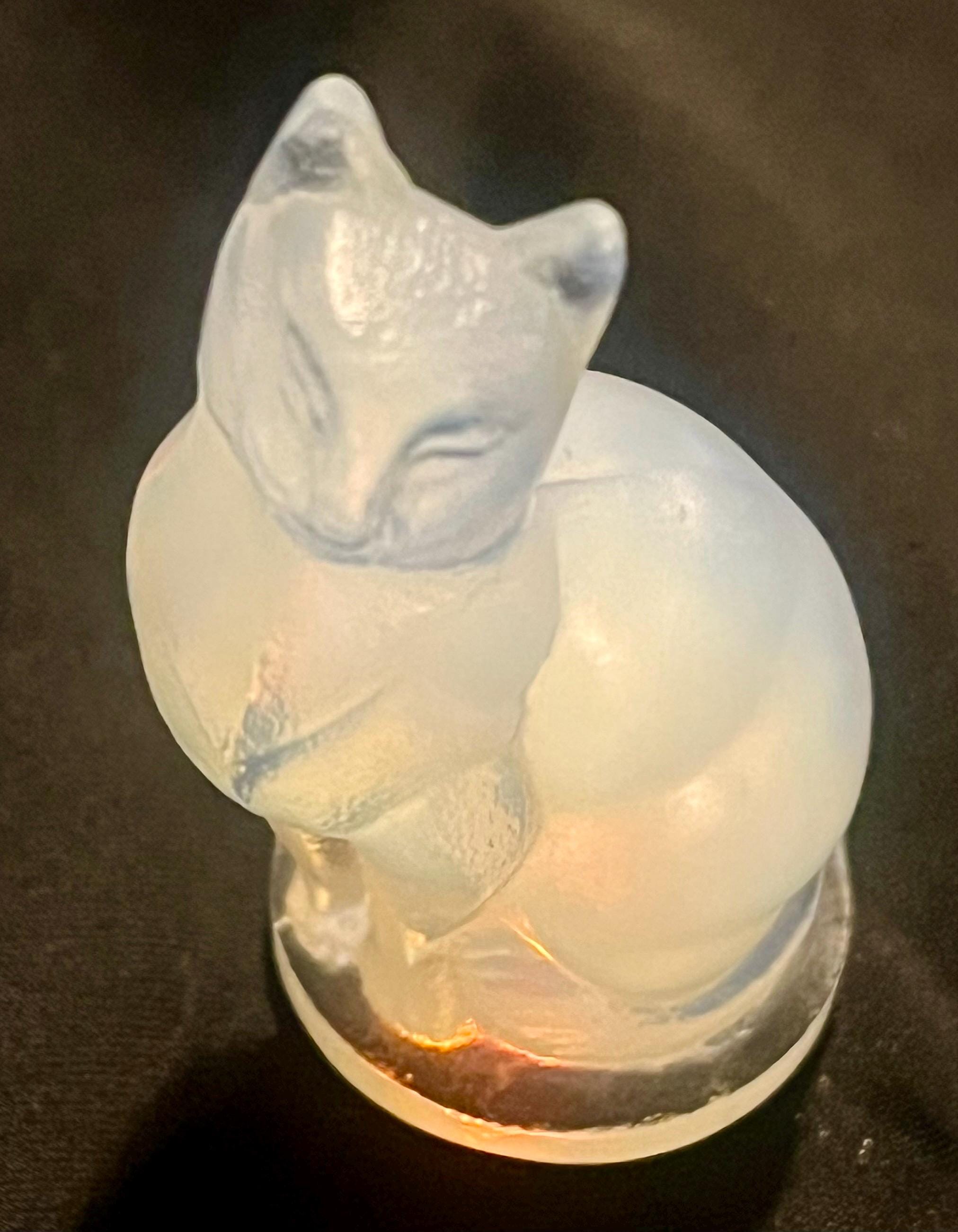 Sabino Glass Cat - Etsy