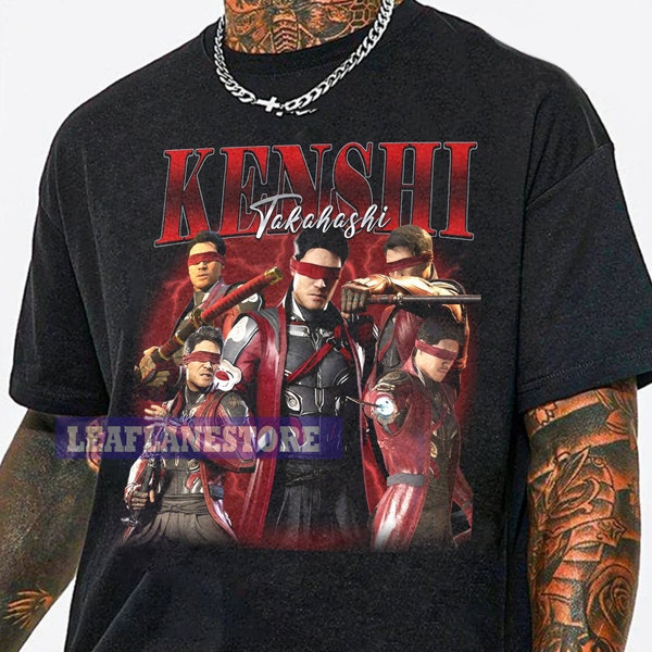 Limited Kenshi Takahashi Mortal Kombat 1 Vintage T-Shirt, Gift For Women and Man Unisex T-Shirt