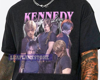 Camiseta unisex Edición limitada de Leon Kennedy Pink Version, regalo para mujer y hombre