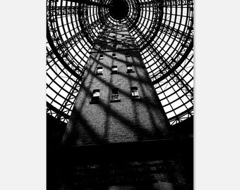 Architecture Wall Art, Unframed Poster, Gift for Home, Housewarming, Décor, Coop's Shot Tower, Melbourne