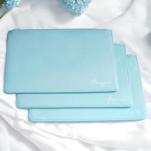 Personalised clutch bag with name | Bridesmaid gift | gift for bride | Maid of Honour present | Personalized gift for her | Bachelorette