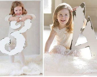LARGE WOODEN NUMBERS | Large Wooden Number 3 | Best Wooden Numbers | Birthday Party Decor | Large Wooden Number 4 | Big Rustic Numbers 0 - 9