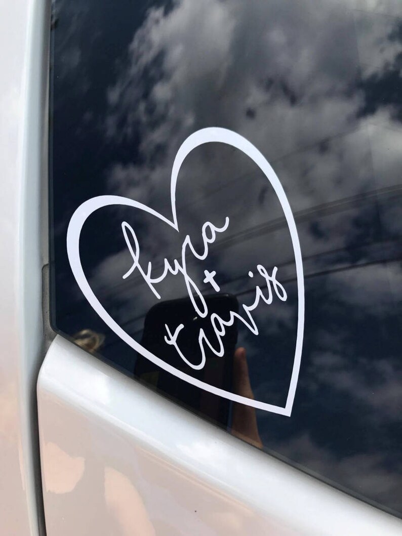 Personalized Decals Vinyl Decal Love Decals for Couples Etsy