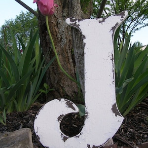 Large Wooden Letters | 16 Inches Wooden Letters | Wooden Initials | Wooden Monogram Letters | Rustic Nursery Letters | Bedroom Wall Letters